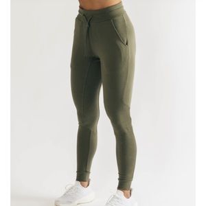 NWT Alphalete Identity Pro Joggers on Light Olive